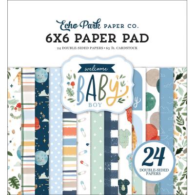 Echo Park Baby Boy Designpapiere - Paper Pad